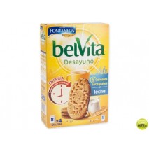 GALLETA FONTANEDA BELVITA CINCO CEREALES CON LECHE PAQUETE DE 400 G