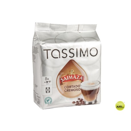 CAFE TASSIMO SAIMAZA CORTADO MONODOSIS PAQUETE DE 16 UNIDADES