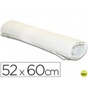 BOLSA BASURA DOMESTICA BLANCA 52X60CM GALGA 70 ROLLO DE 20 UNIDADES