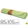 BOLSA BASURA INDUSTRIAL AMARILLA 85X105CM GALGA 110 ROLLO DE 10 UNIDADES