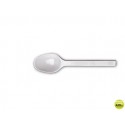 CUCHARILLA DE POSTRE DE PLASTICO BLANCA PAQUETE DE 50