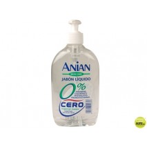 JABON LIQUIDO LAVAMANOS CON DISPENSADOR ANIAM CERO COLORANTES 500 ML