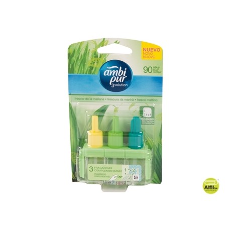 AMBIENTADOR AMBI PUR 3 VOLUTION FRESCOR DE LA MAÔANA RECAMBIO 21 ML