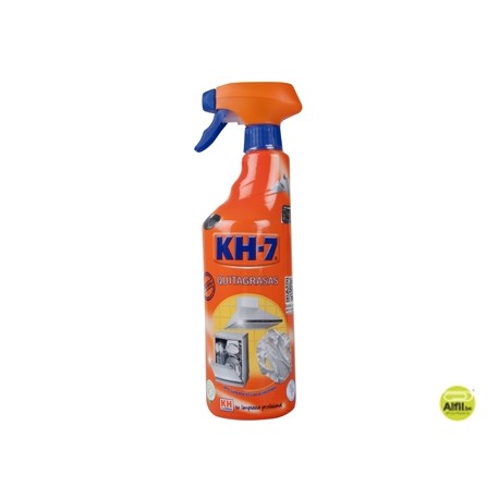 QUITAGRASA KH-7 CON PISTOLA PULVERIZADORA APTO PARA SUPERFICIES DE USO ALIMENTARIO BOTELLA DE 750 ML