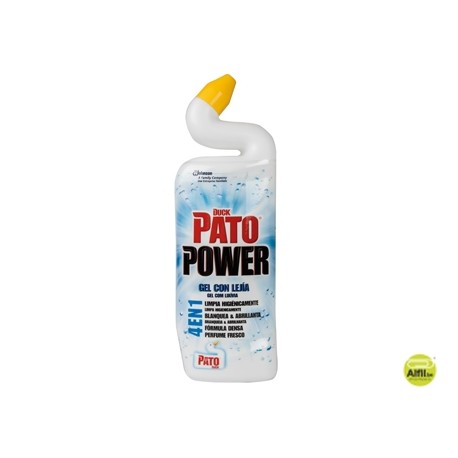LIMPIADOR DE INODORO PATO FORMULA 4 EN UNO GEL CON LEJIA 750 ML
