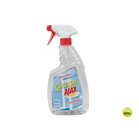 LIMPIACRISTALES LIQUIDO CRISTASOL CRISTALINO CON PISTOLA PULVERIZADORA 750 ML