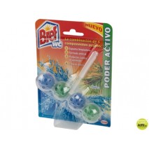 DESINFECTANTE Y AMBIENTADOR DEINODORO BREF WC PODER ACTIVO NATURAL 51 G