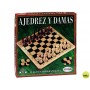 JUEGO DE MESA FALOMIR AJEDREZ-DAMAS MADERA