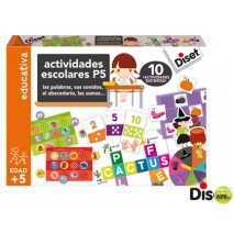 JUEGO DISET DIDACTICO ACTIVIDADES ESCOLARES P5