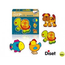 JUEGO DISET DIDACTICO FORM TORTUGA