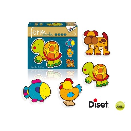 JUEGO DISET DIDACTICO FORM TORTUGA