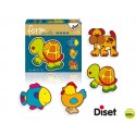 JUEGO DISET DIDACTICO FORM TORTUGA
