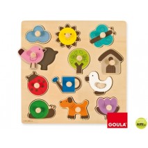 PUZZLE DISET SILUETAS DEL CAMPO