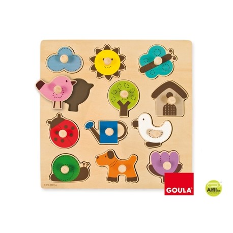 PUZZLE DISET SILUETAS DEL CAMPO