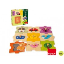 PUZZLE DISET INTERCAMBIABLE 18 PIEZAS