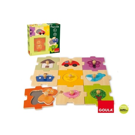 PUZZLE DISET INTERCAMBIABLE 18 PIEZAS