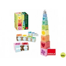 JUEGO DISET DIDACTICOS CUBOS APILABLES 10
