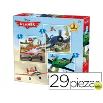 PUZZLE ANANEL 3 EN 1 COLECCION PLANES