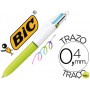 BOLIGRAFO BIC CUATRO COLORES FASHION MINI