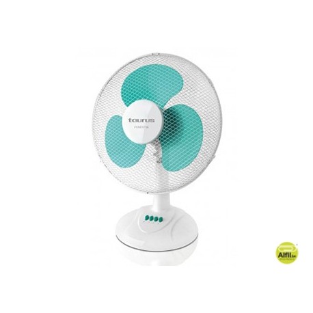 VENTILADOR DE SOBREMESA FAGOR 2 VELOCIDADES OSCILANTE RECLINABLE CON REJILLA PROTECTORA 60W
