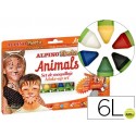 BARRA MAQUILLAJE ALPINO SET DE MAQUILLAJE ANIMALS