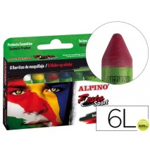 BARRA MAQUILLAJE ALPINO SET DE MAQUILLAJE SPORT 6 COLORES