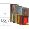 LIBRETA 12X17 CM LISO 50 HOJAS
