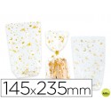 BOLSAS CELOFAN 145X235 MM MOTIVOS NAVIDEÑOS SET DE 10 UNIDADES