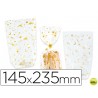 BOLSAS CELOFAN 145X235 MM MOTIVOS NAVIDEÑOS SET DE 10 UNIDADES