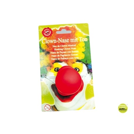 NARIZ DE PAYASO CON SONIDO