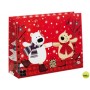 BOLSA DE REGALO CON MOTIVOS NAVIDEÑOS 61X46X18CM
