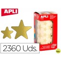 GOMETS APLI ESTRELLA ORO BOLSA DE 2360 UNIDADES