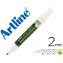 ROTULADOR ARTLINE PIZARRA EPD-4 COLOR BLANCO OPAQUE INK BOARD PUNTA REDONDA 2 MM
