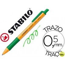 BOLIGRAFO STABILO POINTBALL 0,5 MM COLOR VERDE