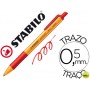 BOLIGRAFO STABILO POINTBALL 0,5 MM COLOR ROJO