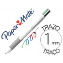 BOLIGRAFO PAPER MATE INKJOY QUATRO COLORES ESTANDAR