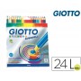LAPICES DE COLORES GIOTTO STILNOVO ACUARELABLES CAJA DE 24 COLORES