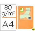 PAPEL COLOR Q-CONNECT DIN-A4 80 GRAMOS NARANJA NEON PAQUETE DE 500 HOJAS