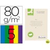 PAPEL COLOR Q-CONNECT DIN-A4 80 GRAMOS 5 COLORES SURTIDOS PAQUETE DE 500 HOJAS