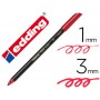 ROTULADOR EDDING PUNTA FIBRA 1200 ROJO METALIZADO N 72 PUNTA REDONDO 0,5 MM