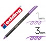 ROTULADOR EDDING PUNTA FIBRA 1200 VIOLETA METALIZADO N 78 PUNTA REDONDO 0,5 MM