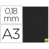 TAPA DE ENCUADERNACION YOSAN PVC DIN A3 NEGRA