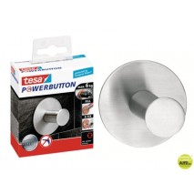 PERCHERO ADHESIVO TESA POWERBOTON CARGA MAXIMA 6 KG 40X87X82 MM