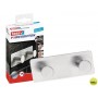 PERCHERO ADHESIVO TESA POWERBOTON DOBLE CARGA MAXIMA 12 KG 40X82X122 MM