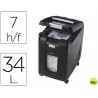 DESTRUCTORA DE DOCUMENTO REXEL AUTO+175X CAPACIDAD DE CORTE 7 HOJAS DESTRUYE GRAPAS Y CLIPS
