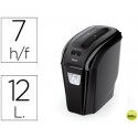 DESTRUCTORA DE DOCUMENTO REXEL STYLE+ CAPACIDAD DE CORTE 12 HOJAS DESTRUYE TARJETAS DE CREDITOS Y CD
