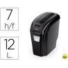 DESTRUCTORA DE DOCUMENTO REXEL STYLE+ CAPACIDAD DE CORTE 12 HOJAS DESTRUYE TARJETAS DE CREDITOS Y CD