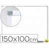 PIZARRA BLANCA NOBO CLASSIC MAGNETICA DE ACERO VITRIFICADO 150X100 CM