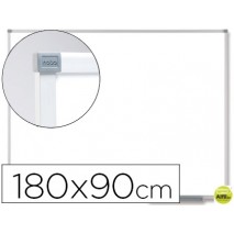 PIZARRA BLANCA NOBO CLASSIC MAGNETICA DE ACERO VITRIFICADO 180X90 CM