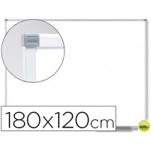 PIZARRA BLANCA NOBO CLASSIC MAGNETICA DE ACERO VITRIFICADO 180X120 CM